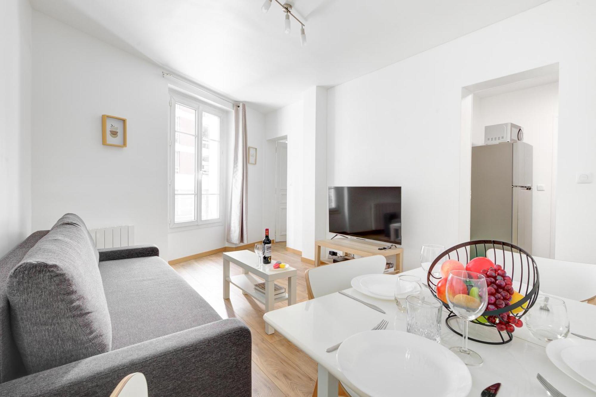 4 Personnes Charmant Appartement Paris 13Eme Exterior photo